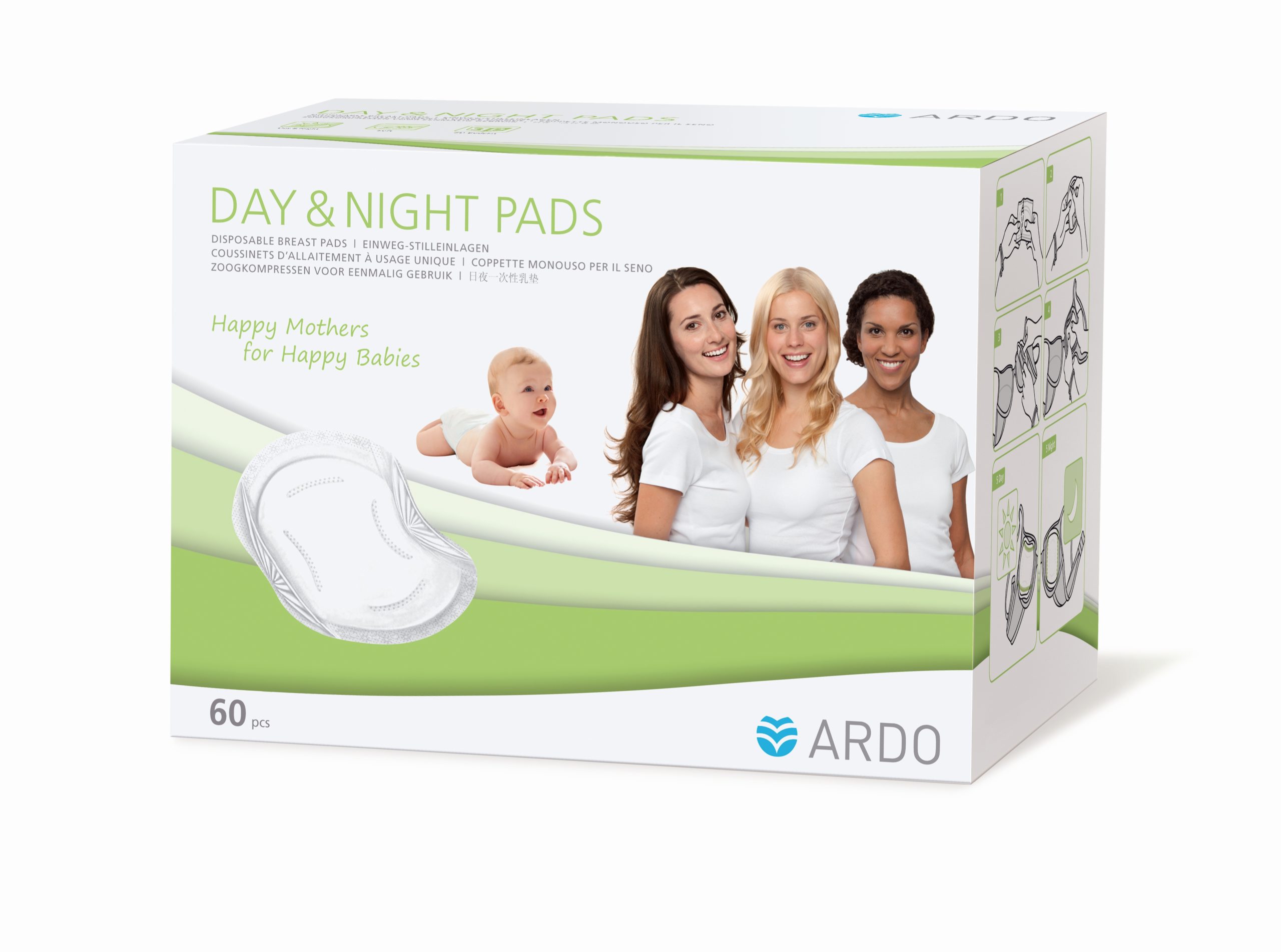 Women's Complement - O/S - Print - Leakproof Nursing Pads - Adore Me